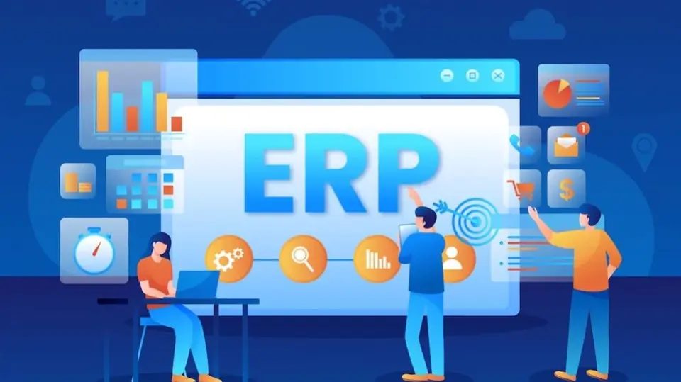Ilustrasi proyek Mini ERP untuk kontraktor tambang